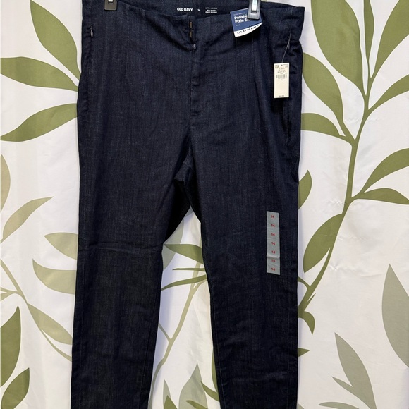 Old Navy Pants - Old Navy  Women’s Dark Blue Denim Pixie Pant